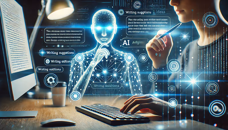 Highlighting different approaches for using the AI writer