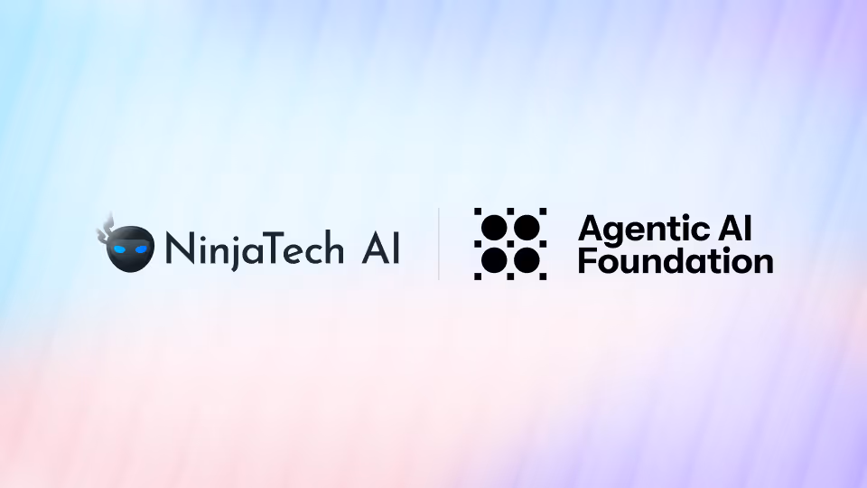 NinjaTech AI logo with Agentic AI Foundation Logo