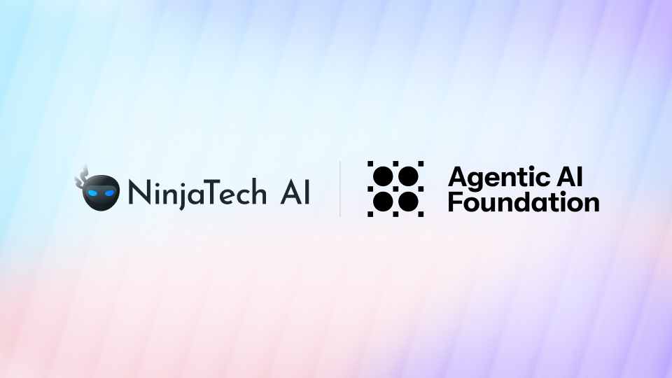 NinjaTech AI logo with Agentic AI Foundation Logo