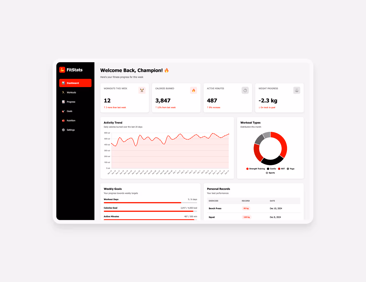 SuperNinja dashboard web app