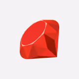 Ruby coding language icon