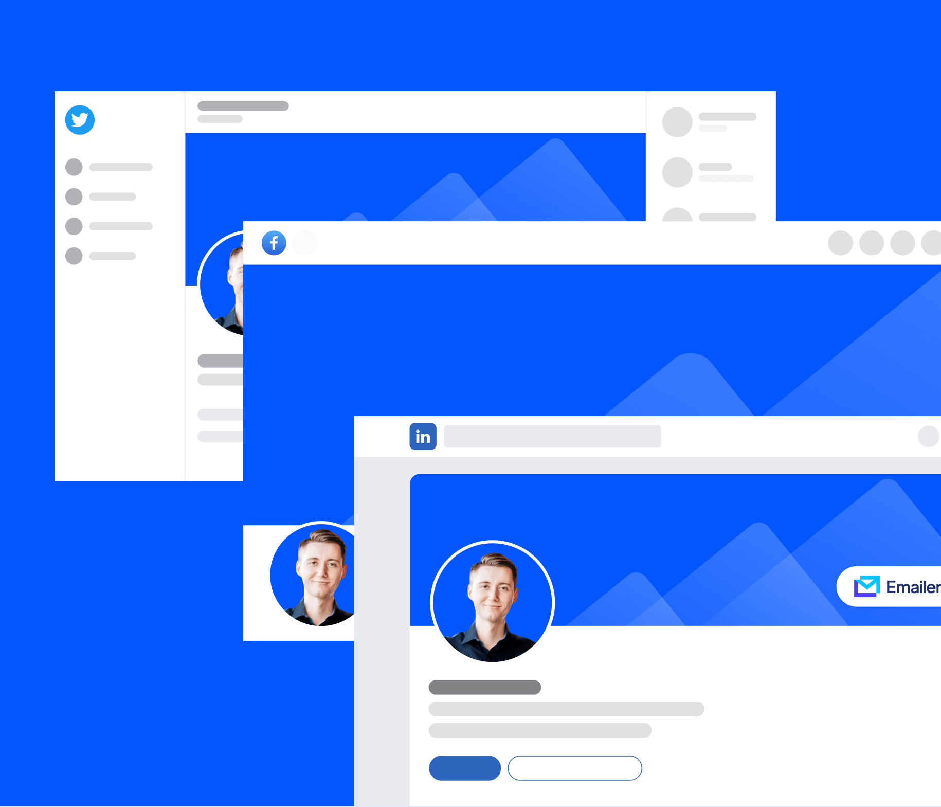 Emailer X - Social Media Assets - Newsletter Webflow Template