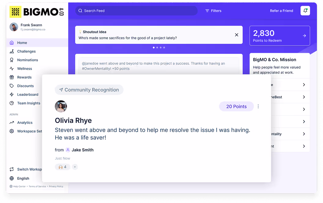 Two screenshots of a web page with a person's profile on the.