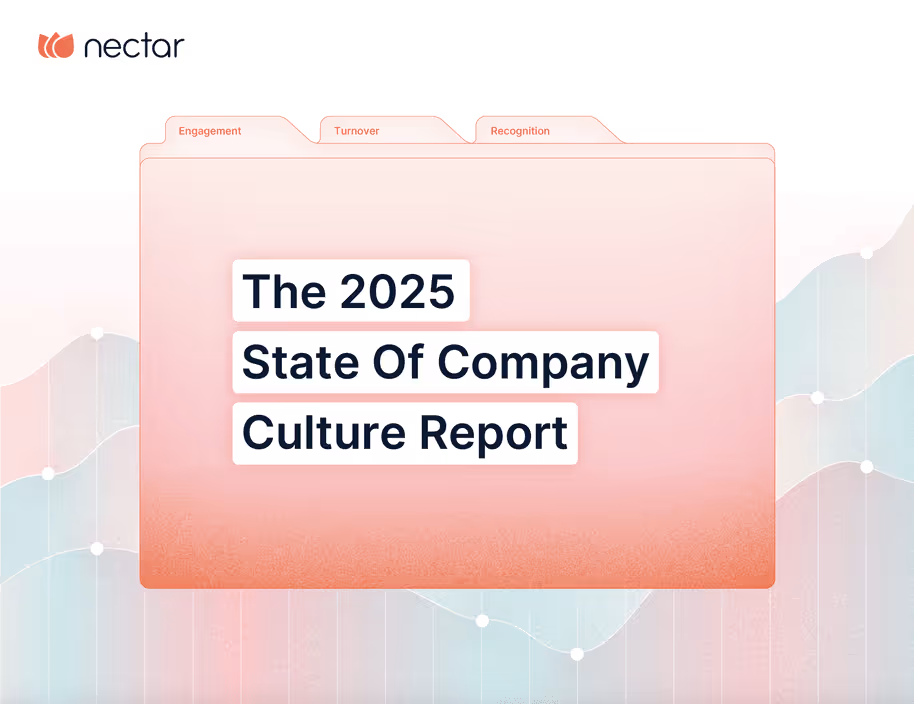 A folder with the words the 205 state of company culture report.