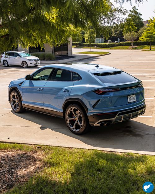 Lamborghini Urus China Blue Wrap