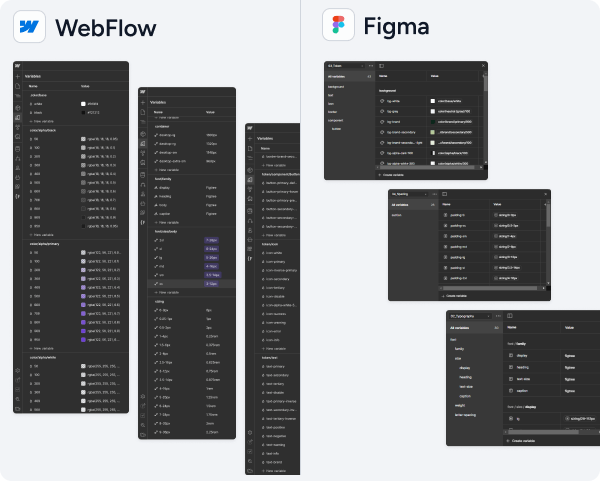 Everything is variable supported - Residence O - A Scaleable Real Estate Webflow Template