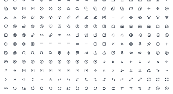 Icons - Residence O - A Scaleable Real Estate Webflow Template