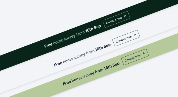 Announcement Banners - Residence O - A Scaleable Real Estate Webflow Template