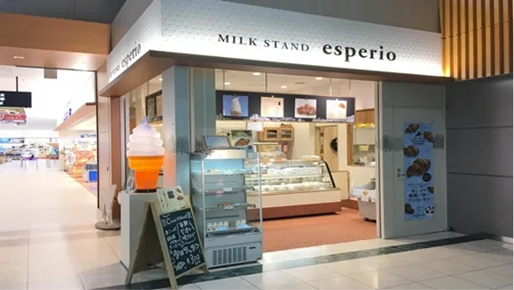 旭川空港　MILK STAND esperio　店舗写真