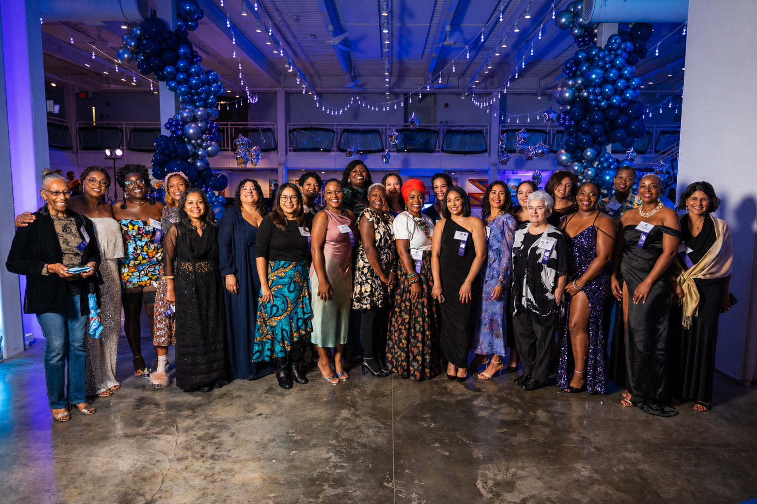 image of a group of large group of women posing