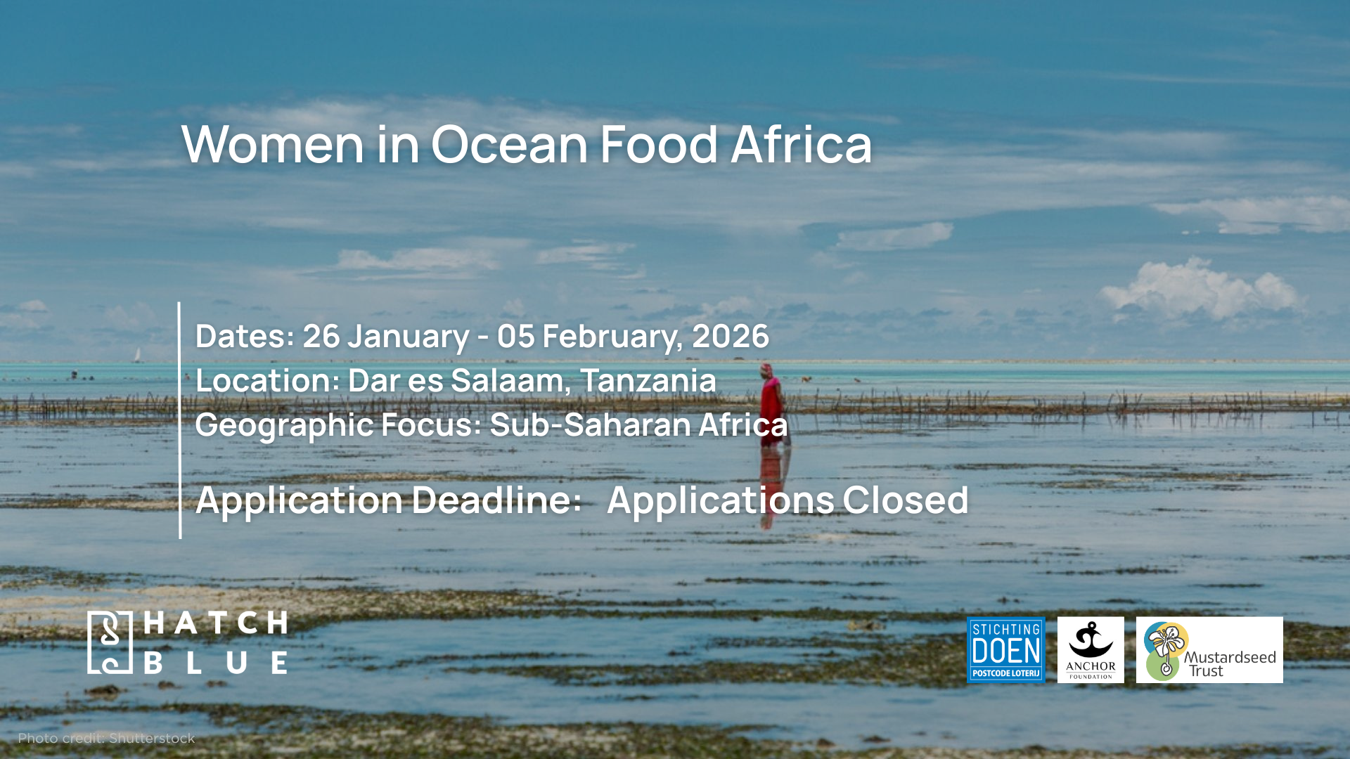 Women In Ocean Food Africa