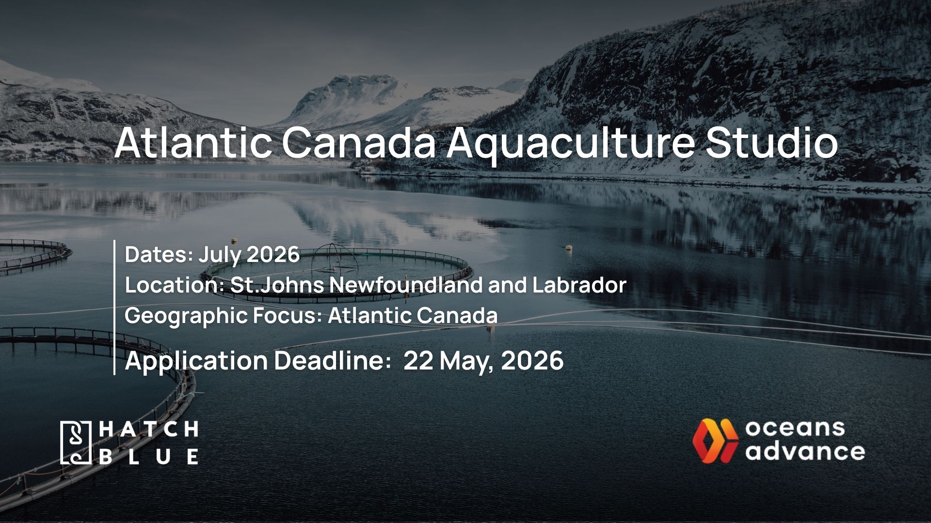Atlantic Canada Aquaculture Studio, 2026