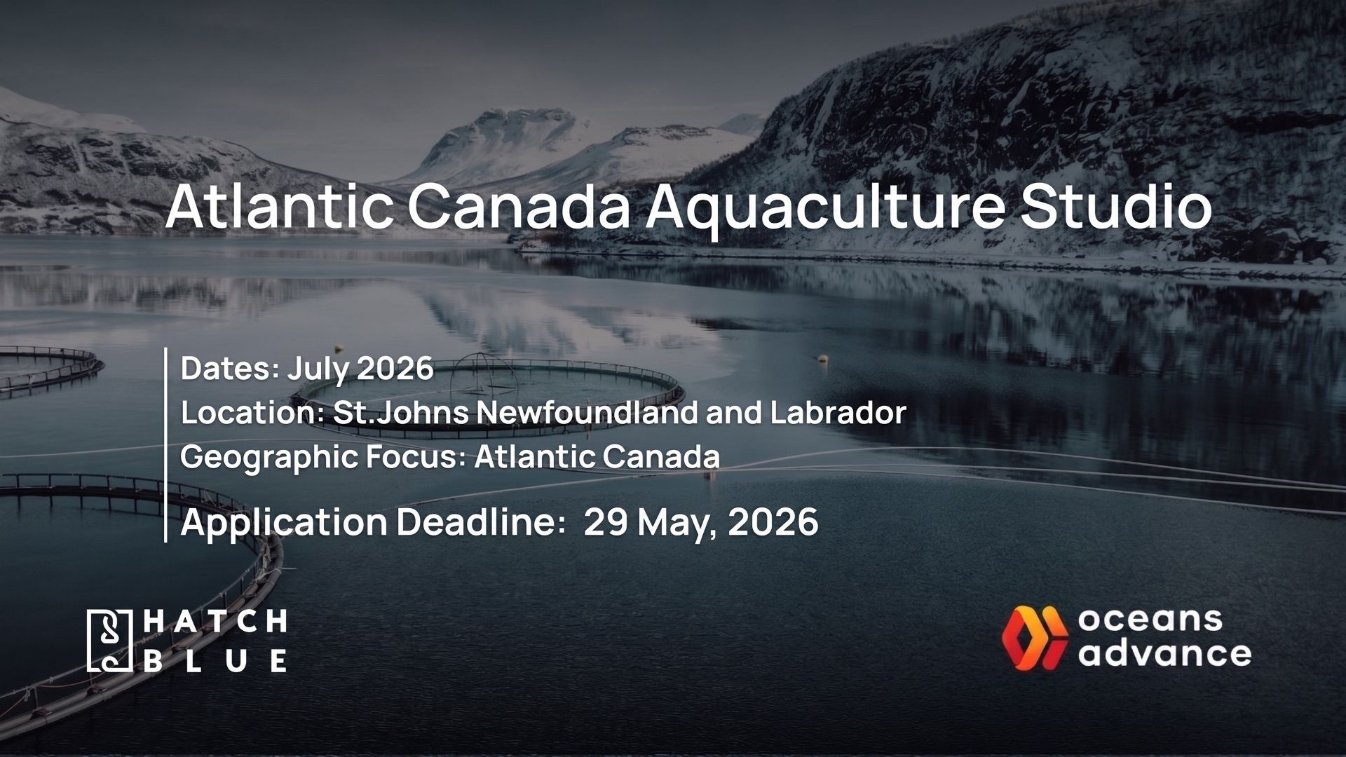 Atlantic Canada Aquaculture Studio, 2026