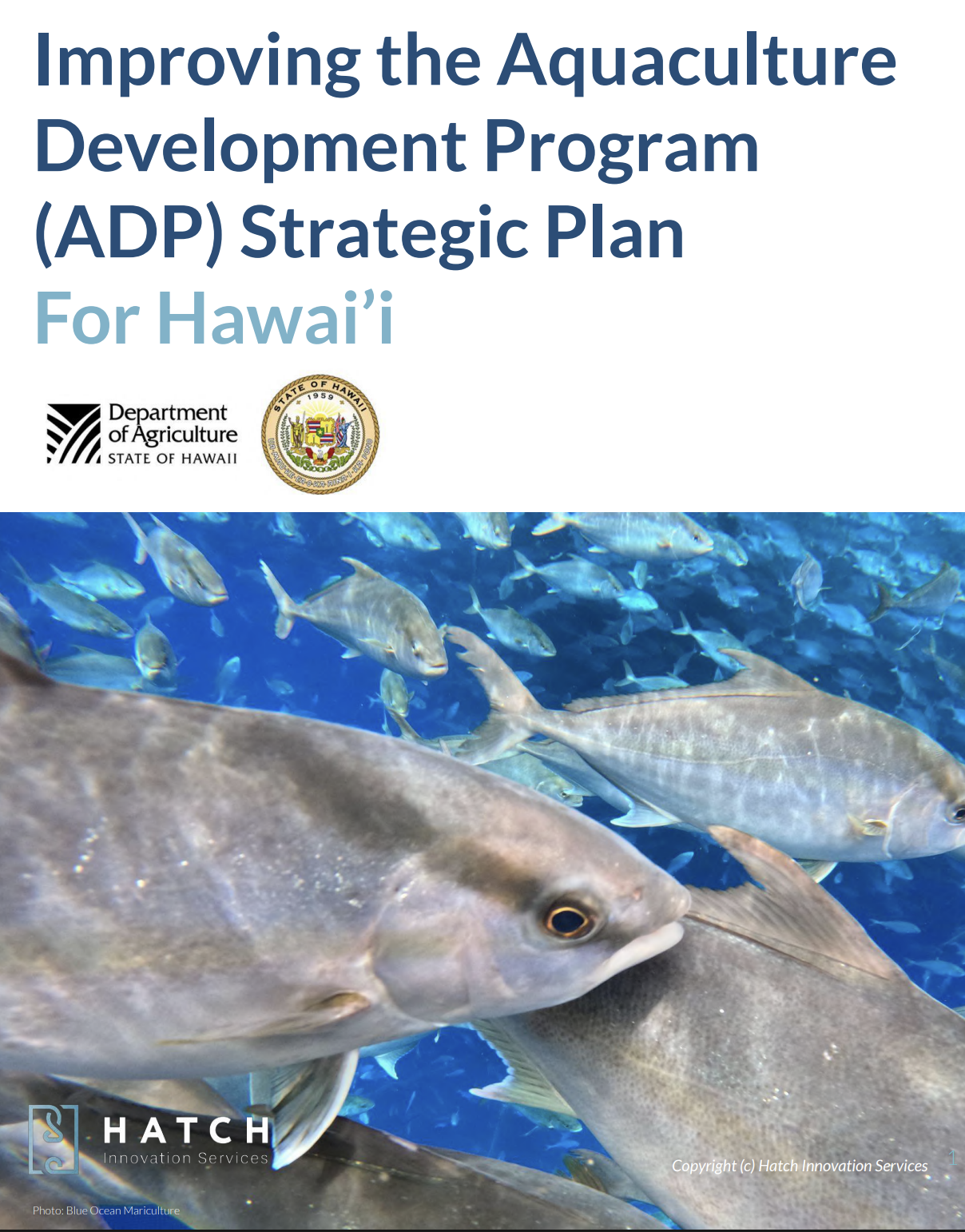 Improving Hawaii's Aquaculture Development Program