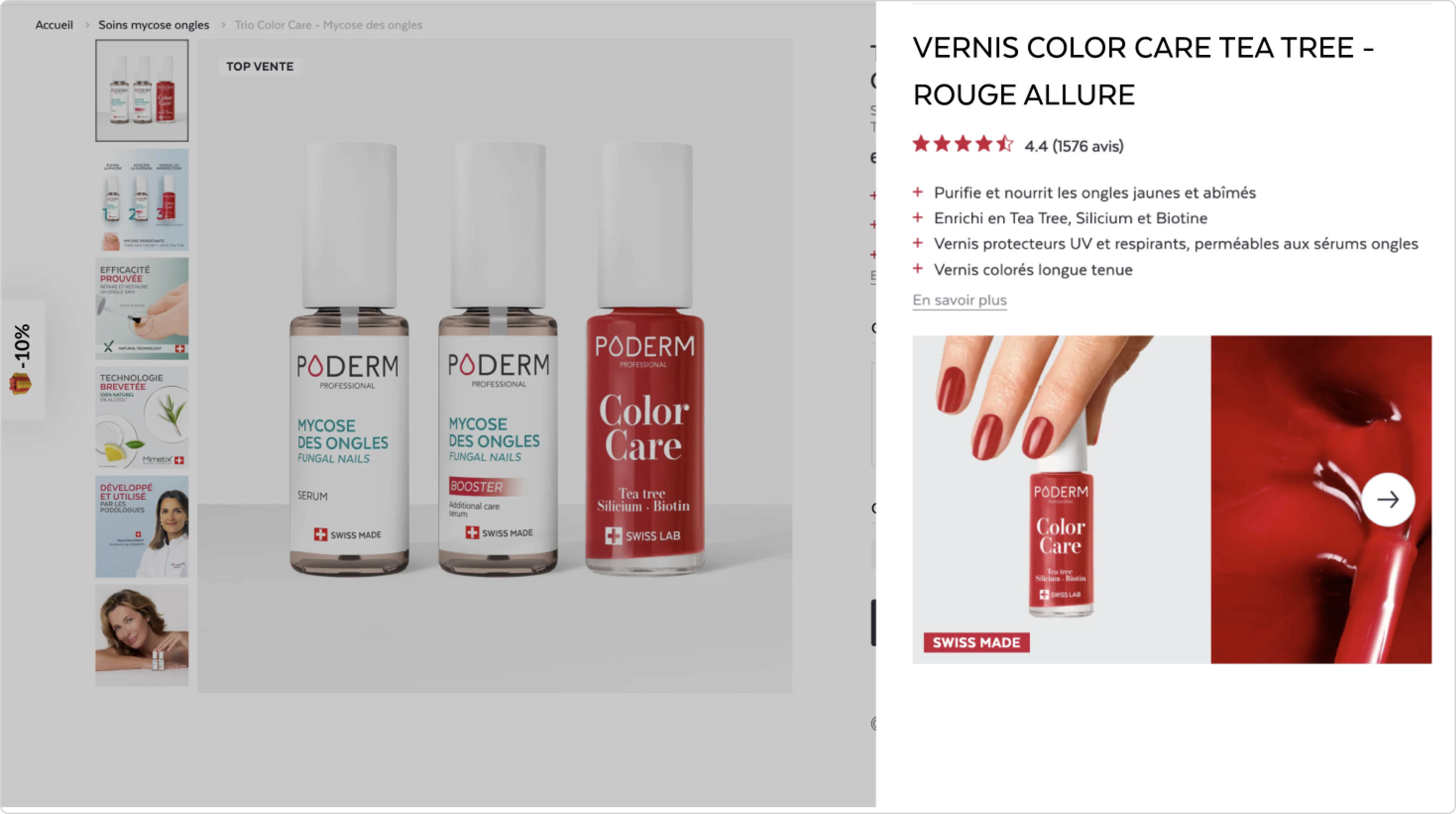 Optimisation CRO des bundles produits Poderm sur Shopify Plus par Common Ideas