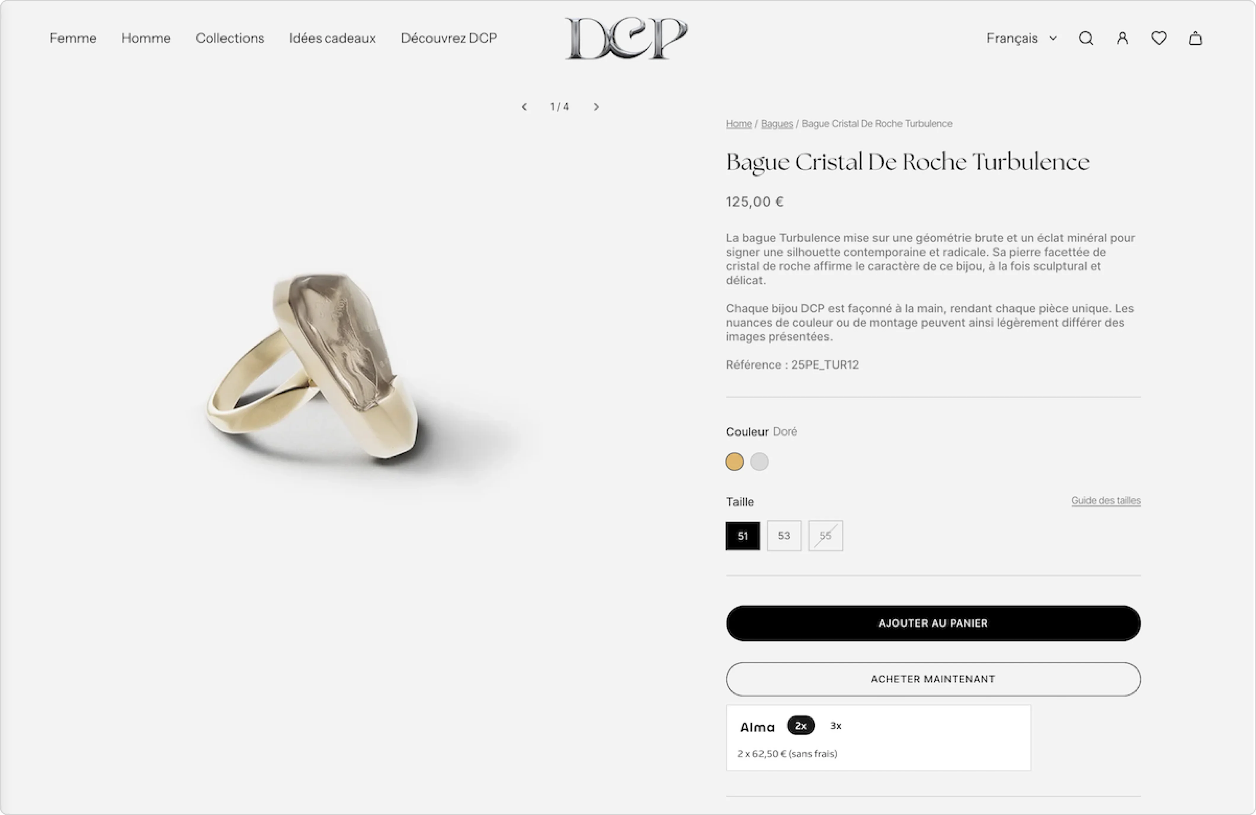 Stratégie omnicanale e-commerce pour DCP réalisée par Common Ideas