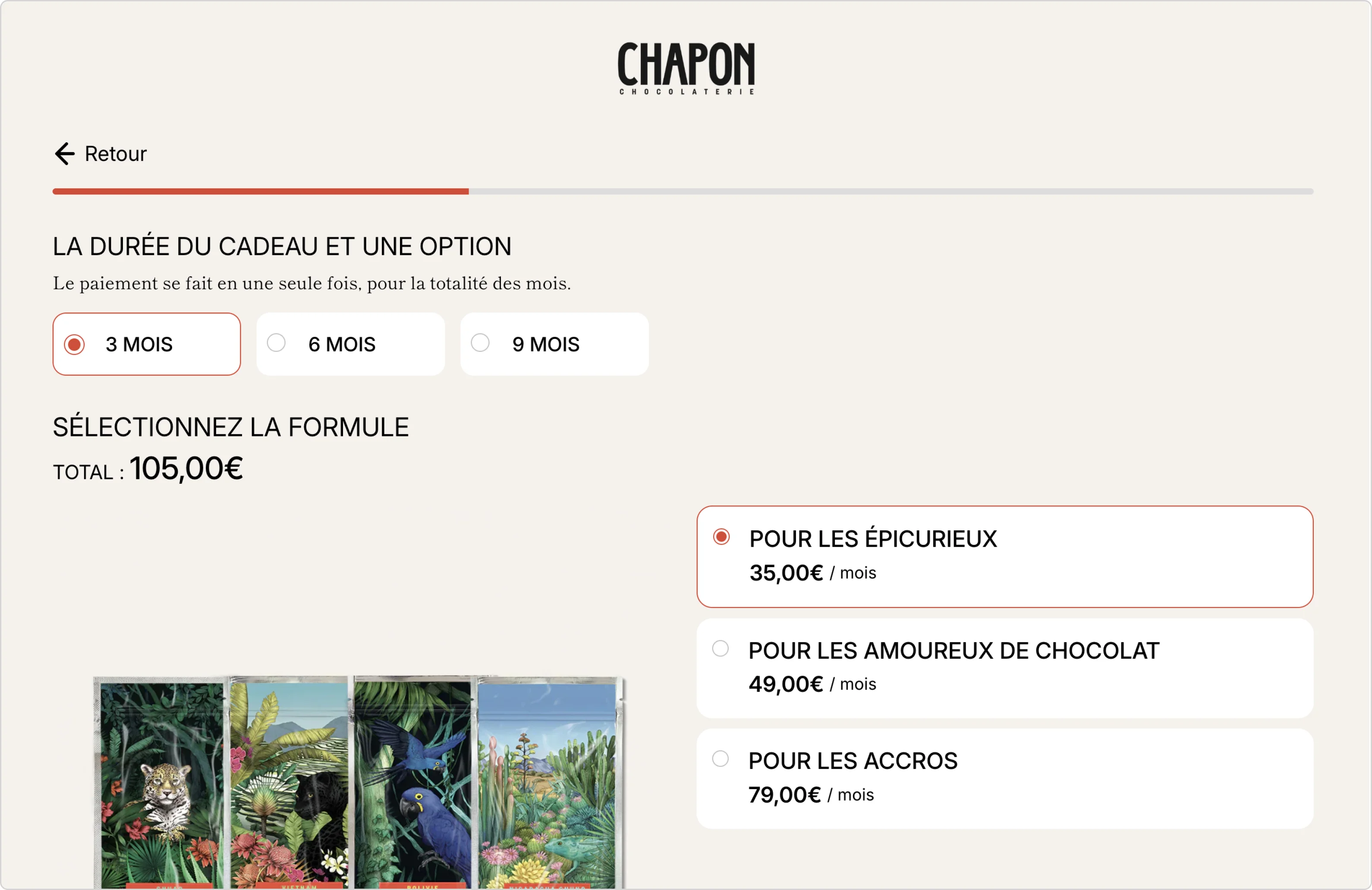 Développement du système d'abonnement Shopify Plus pour Chapon par Common Ideas