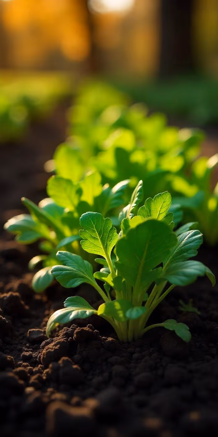 Best Lighting for Arugula