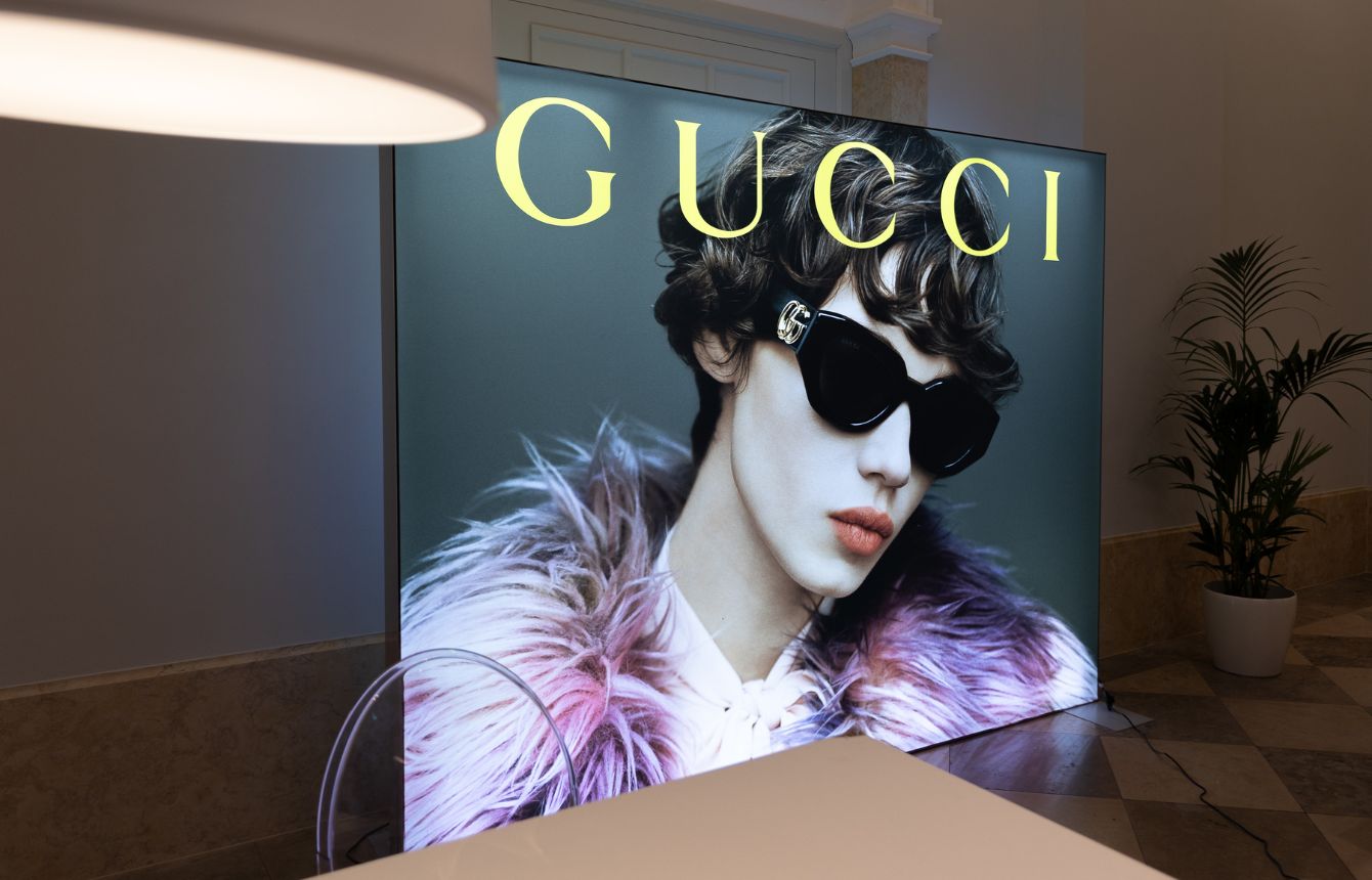 Eyewear-Kampagne im Rosewood Munich für Kering Eyewear