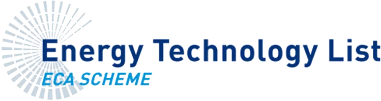 Energy Technology List ECA Scheme logo with circular dotted design.