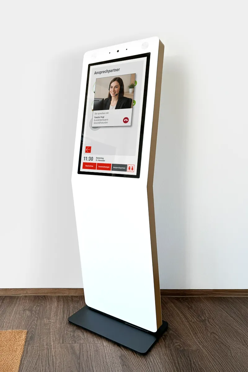 Digitale Stele designage curve im Empfang