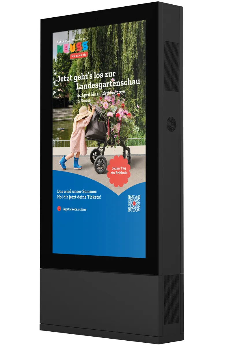 Digitale Outdoor Stele