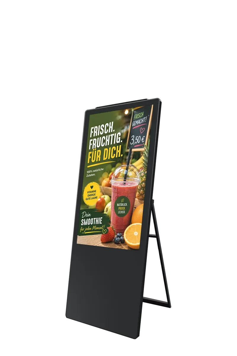 Digitaler Kundenstopper