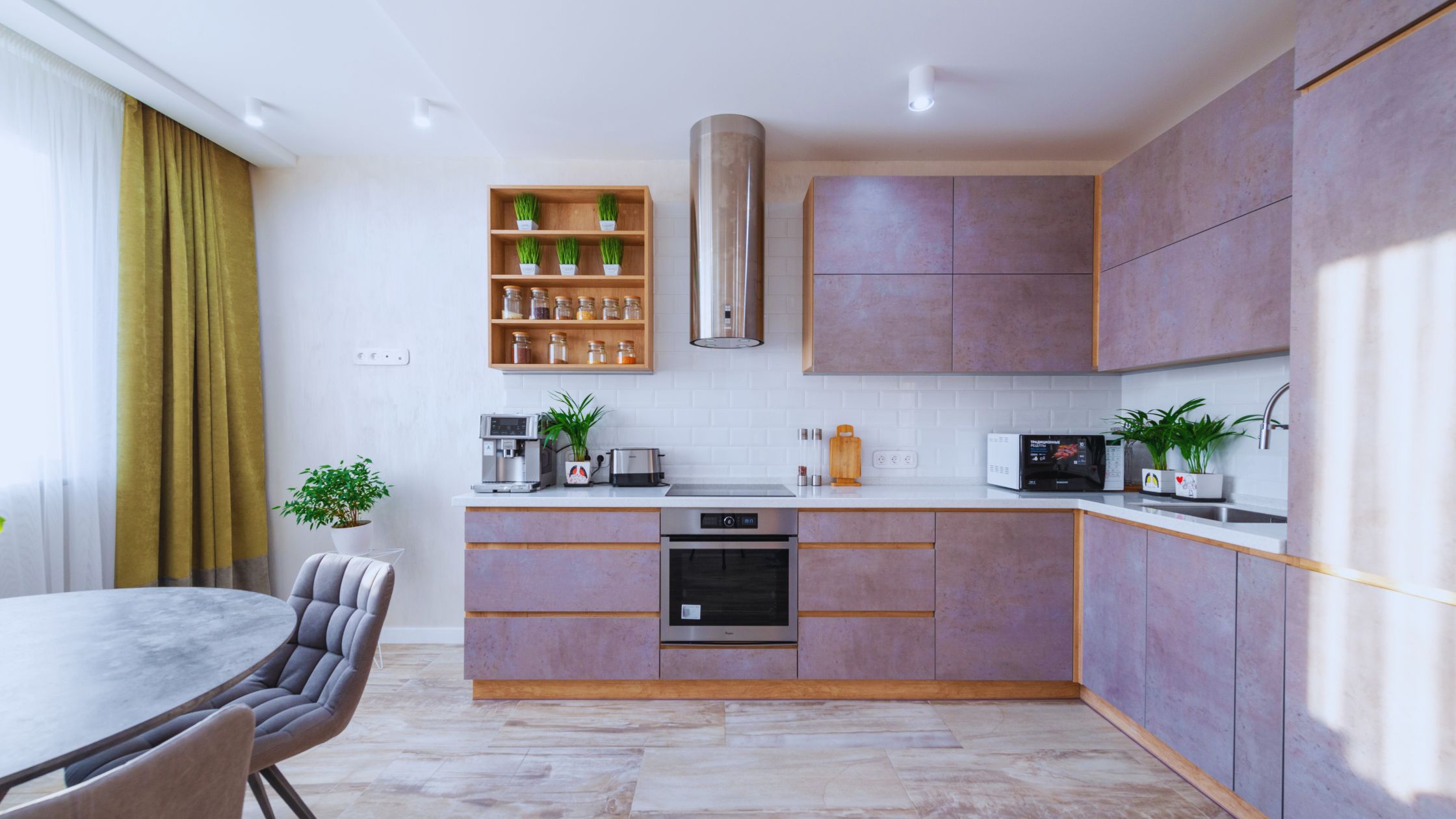 "A modern suburban home with a spacious driveway and double garage, set against a vibrant sunset sky, featuring well-maintained landscaping and a cozy porch light illuminating the entryway.