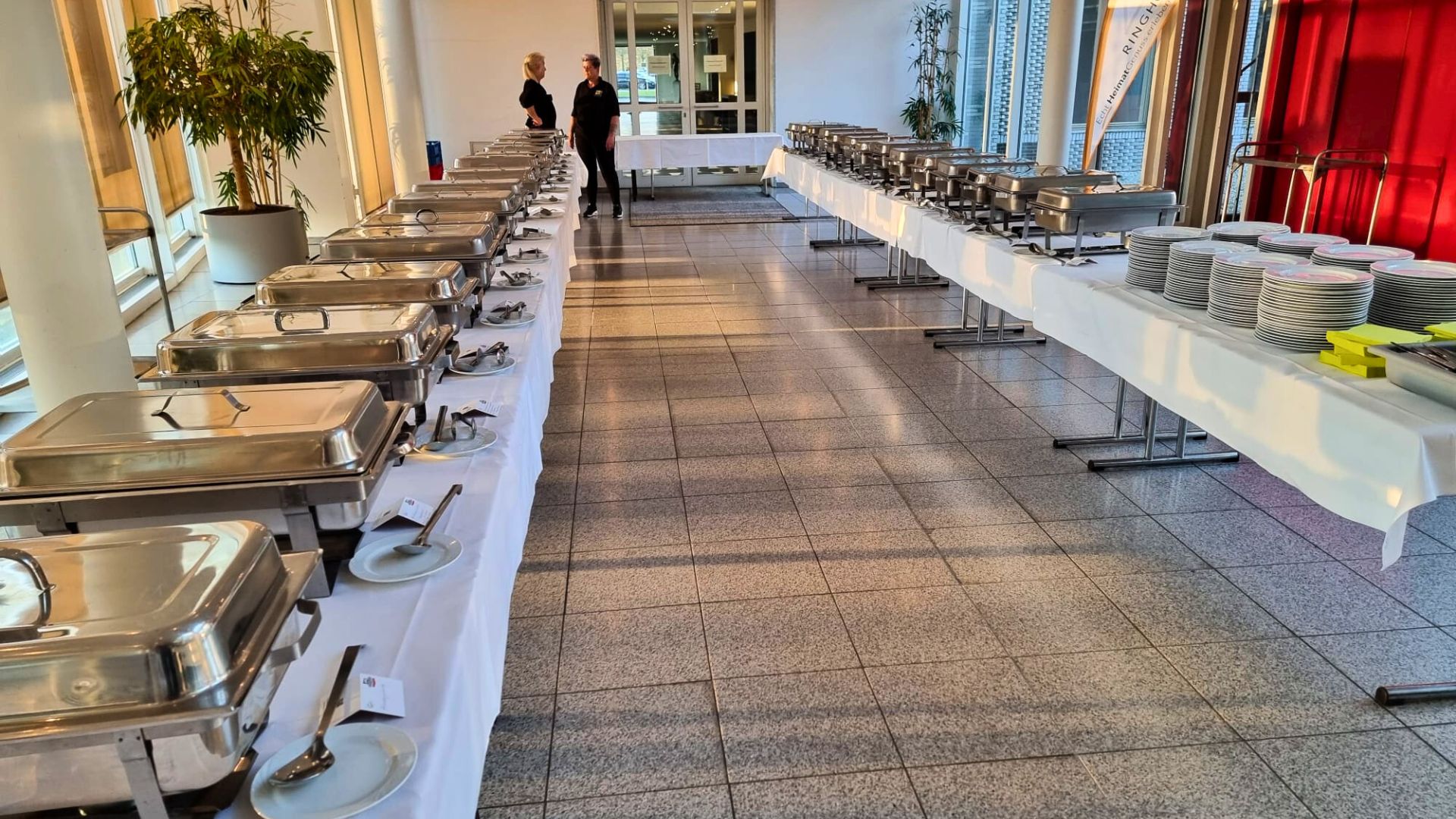 Winter-Teambuilding mit Catering