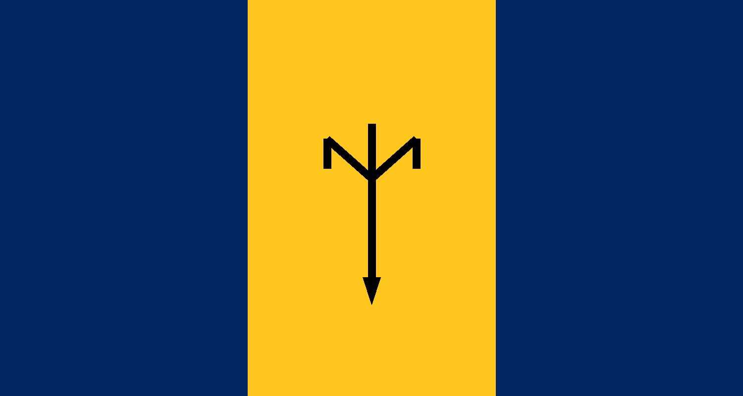 Barbados flag