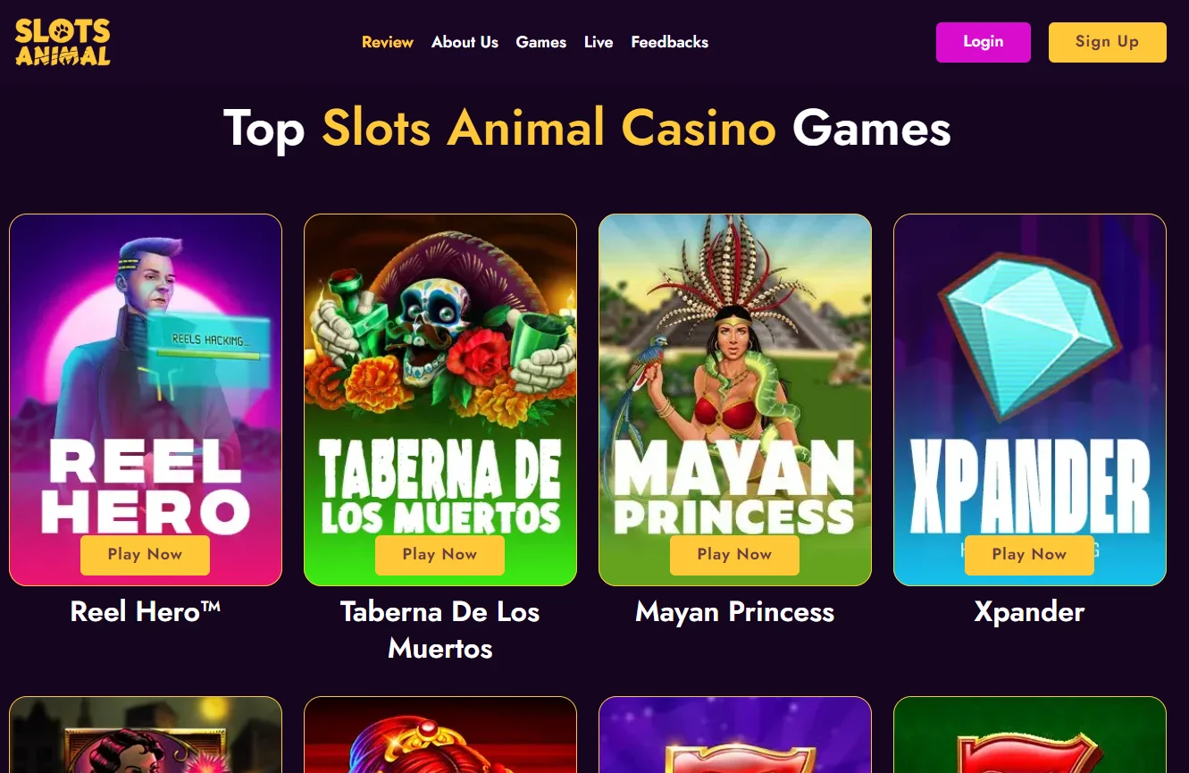 Slots Animal games preview