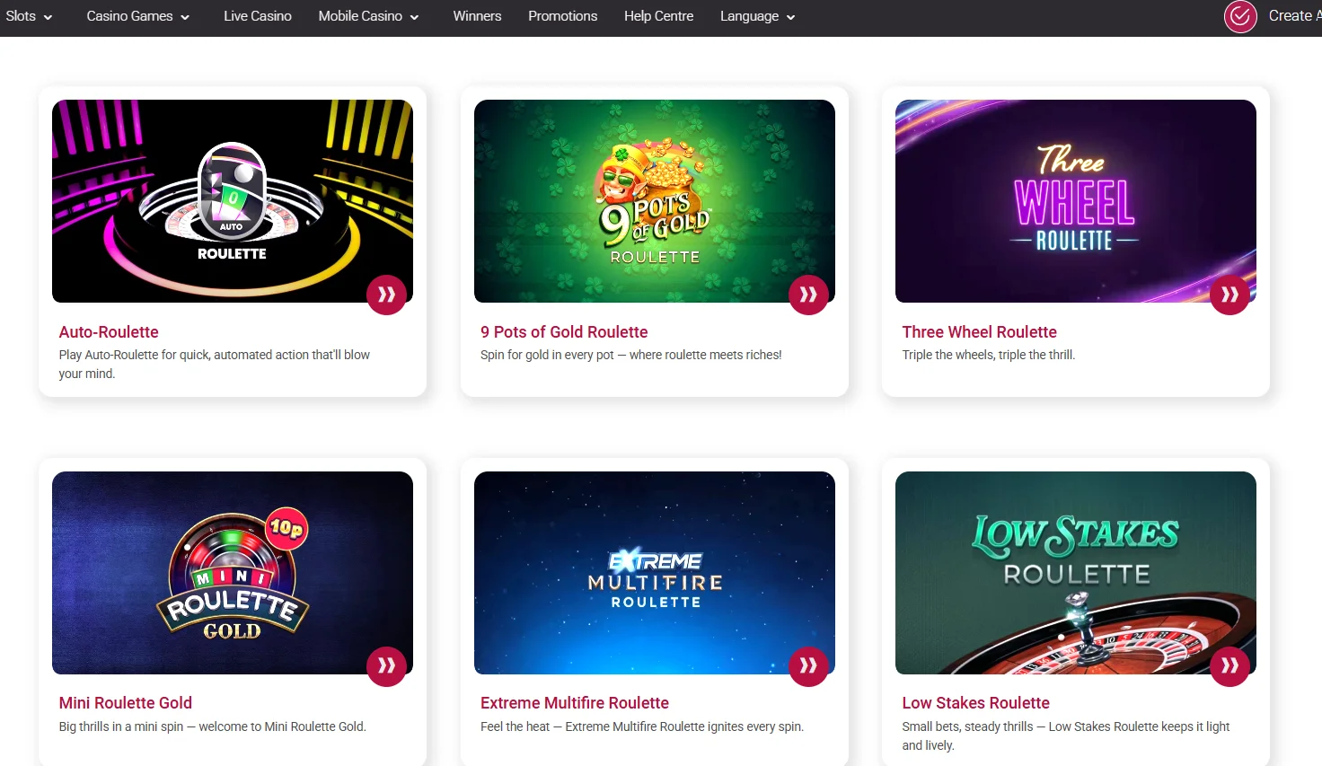 Ruby Fortune games preview