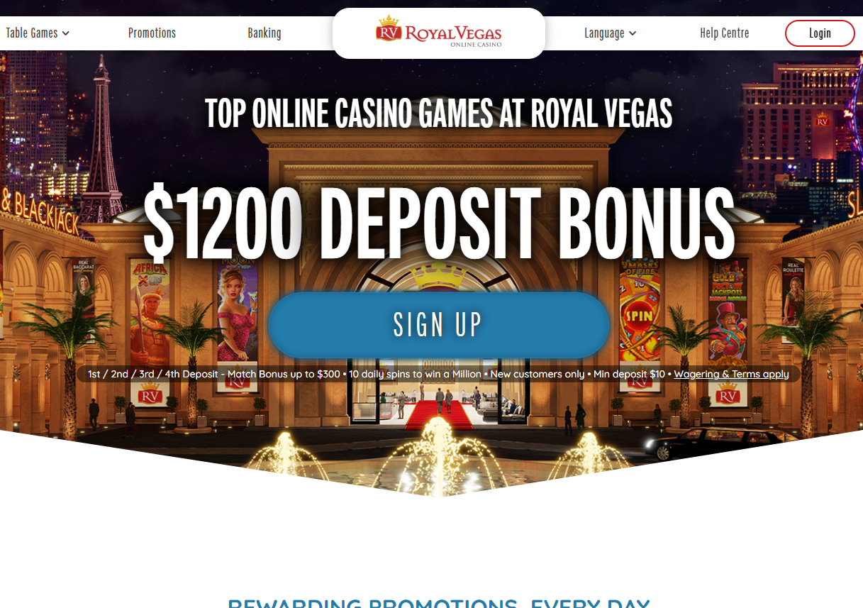 Royal Vegas casino gallery image