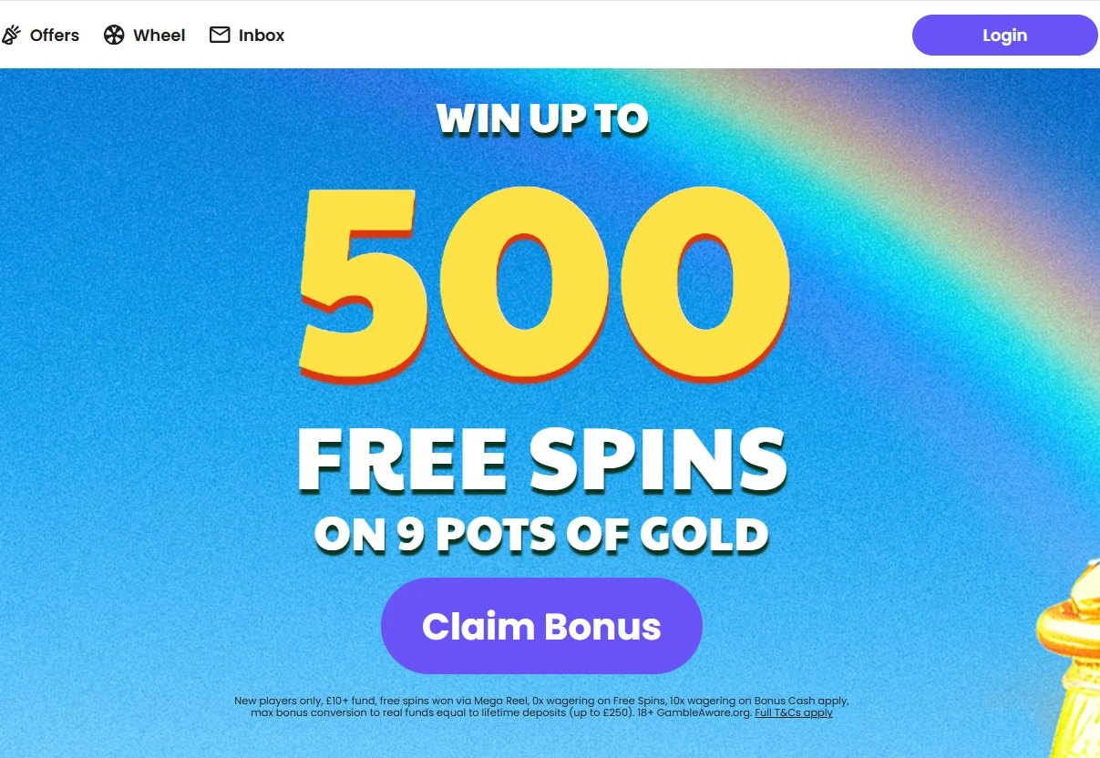 Rainbow Spins UK casino gallery image