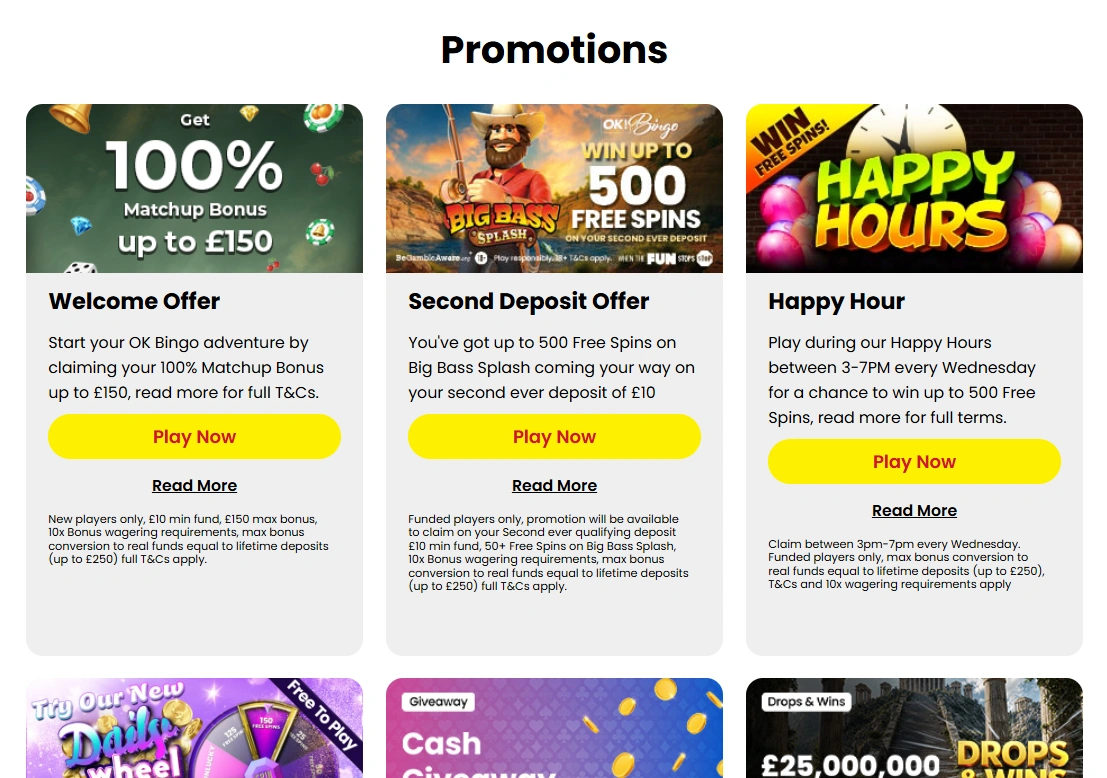 OK Bingo UK bonus preview