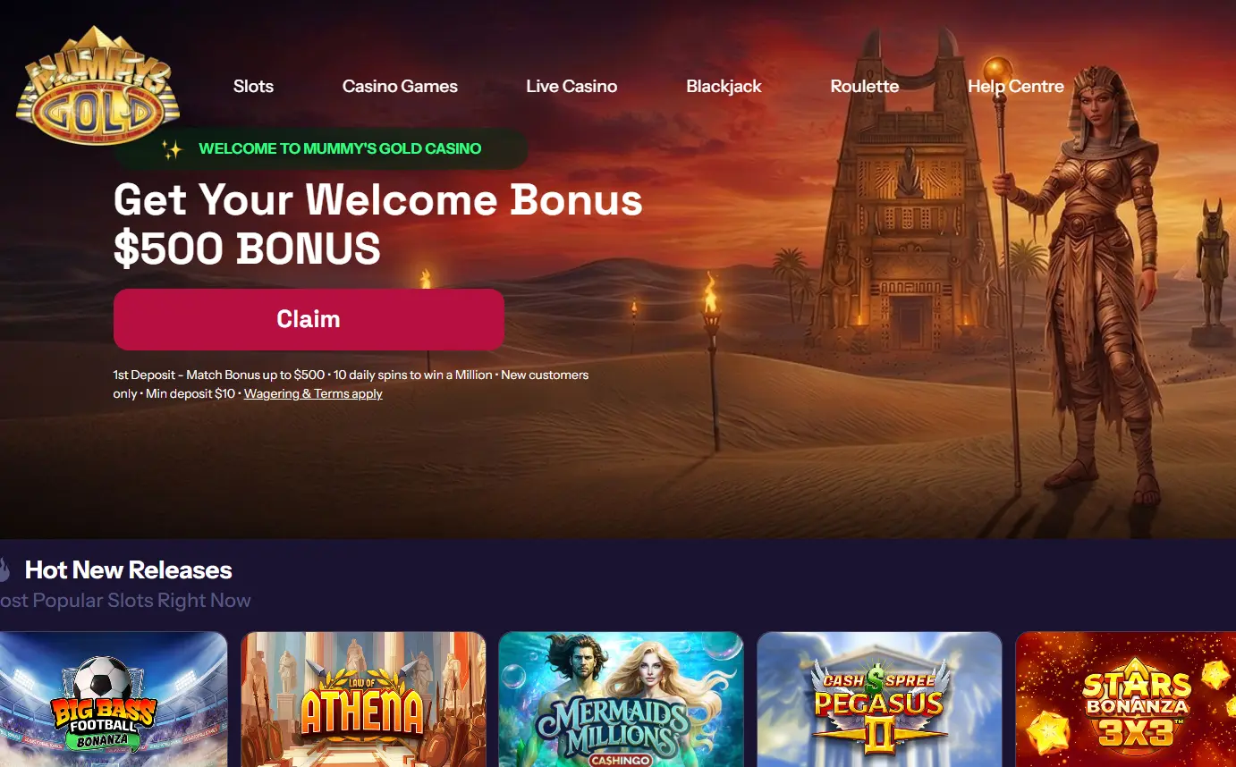 Mummys Gold casino gallery image