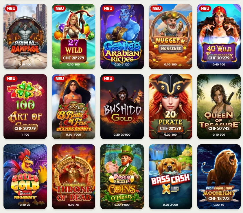 mycasino games preview