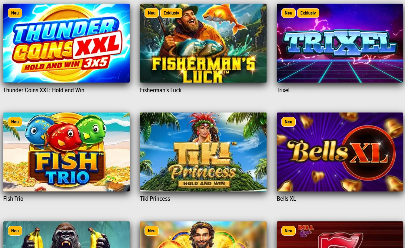 swissonlinecasinos games preview