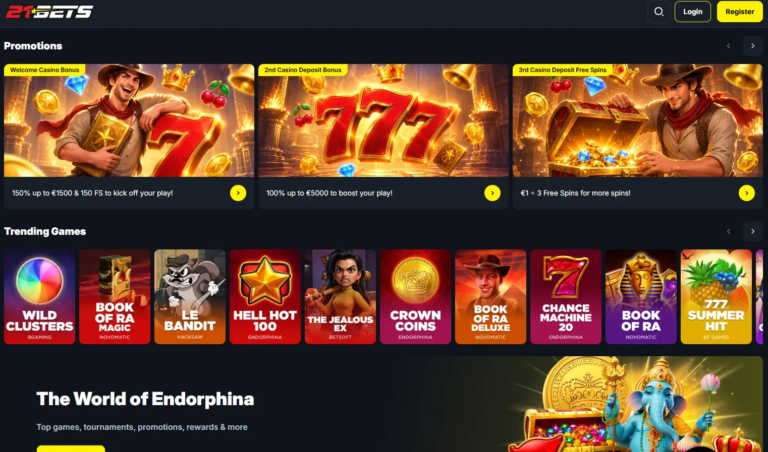 21bets casino gallery image