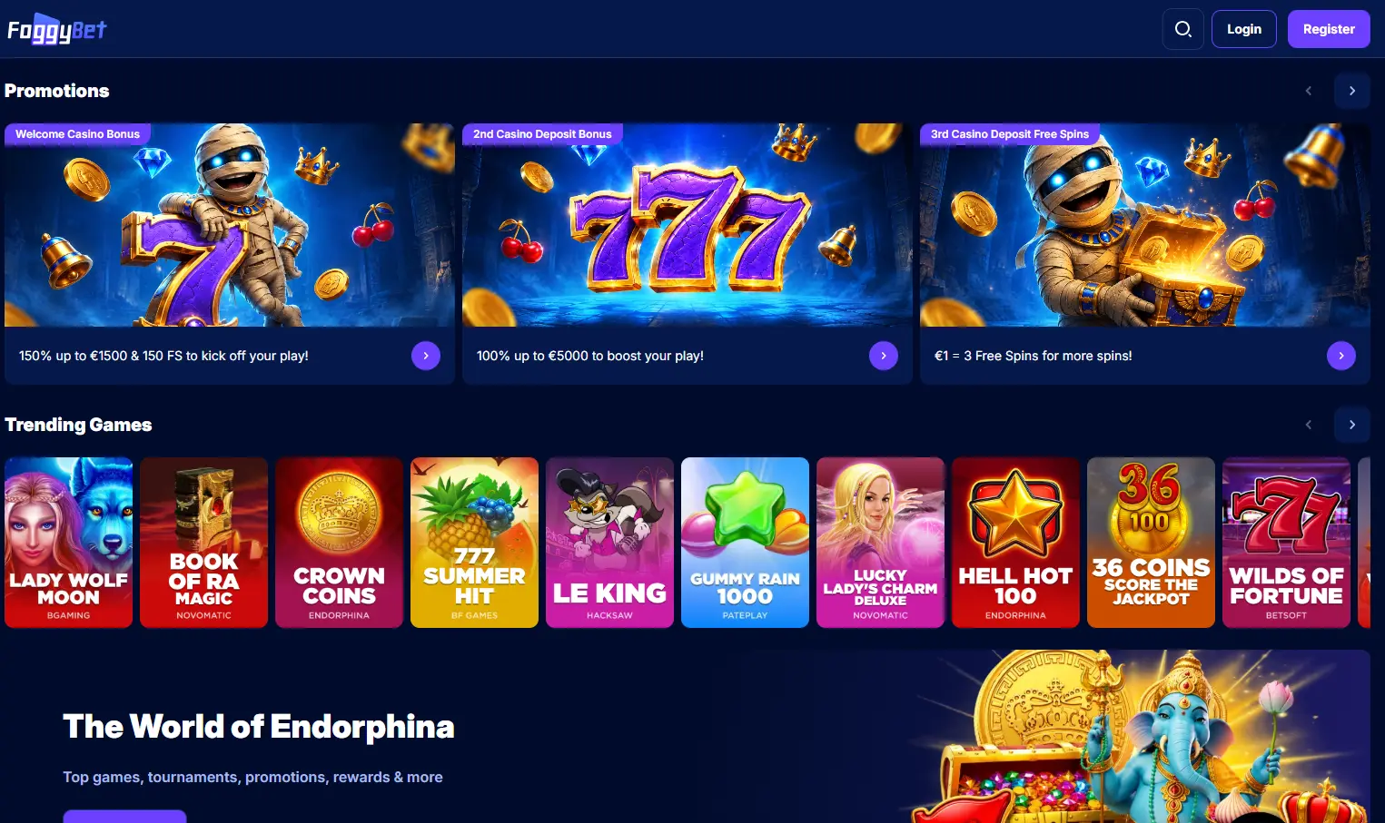 Foggybet casino gallery image