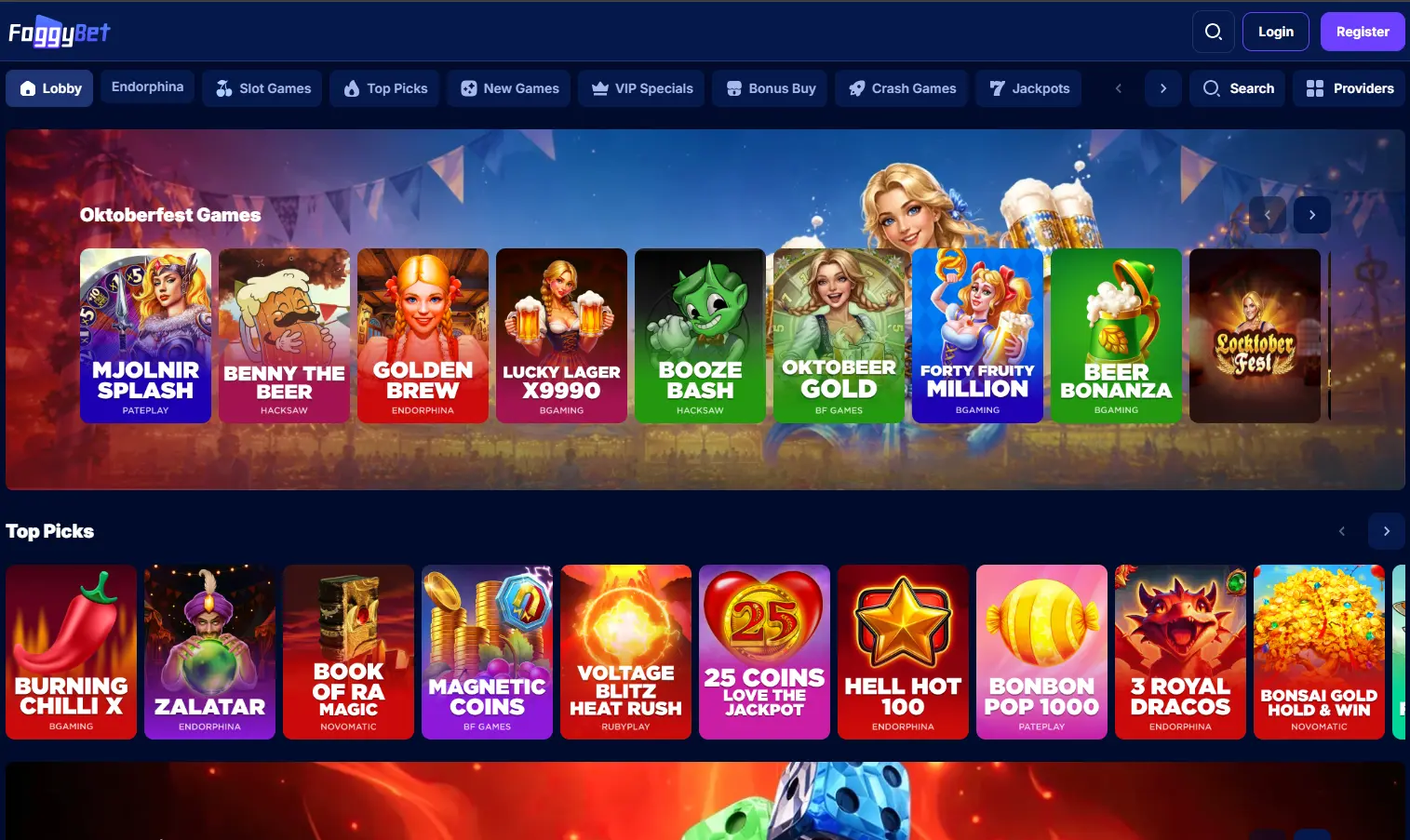 Foggybet games preview