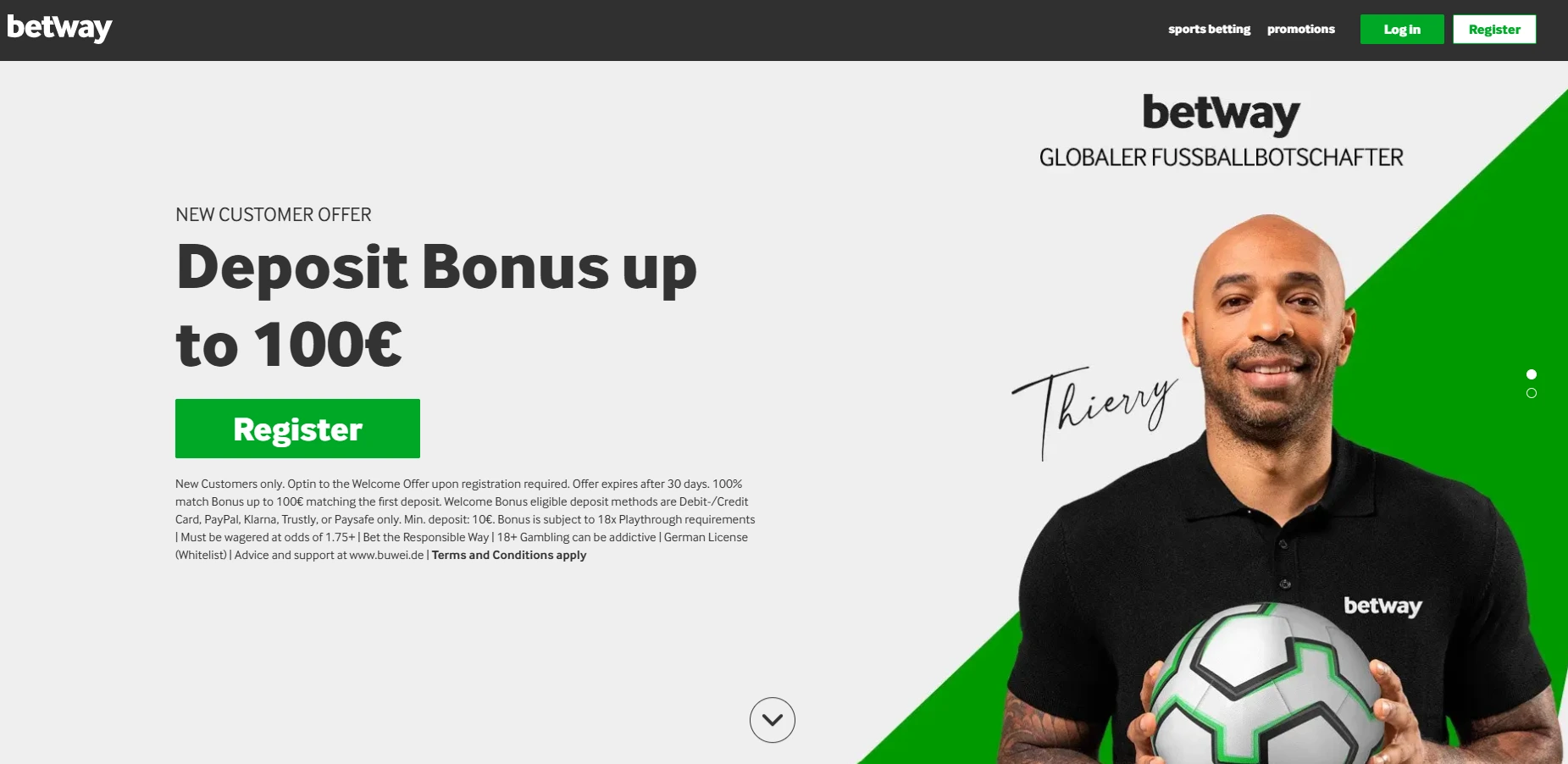 Betway Germany casino gallery image