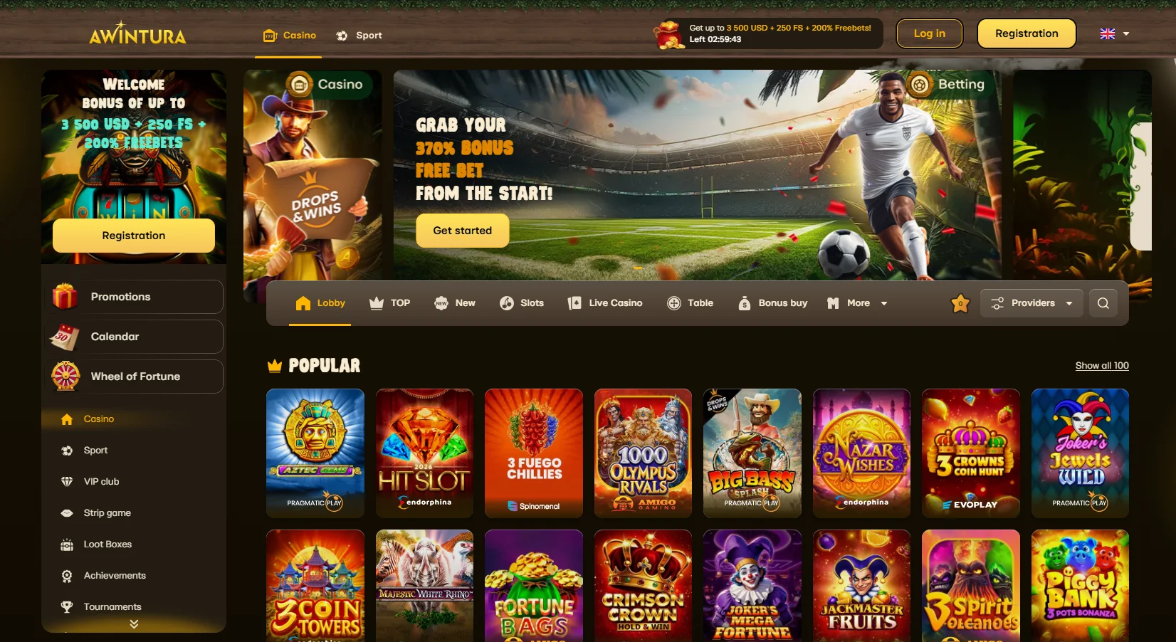Awintura casino gallery image