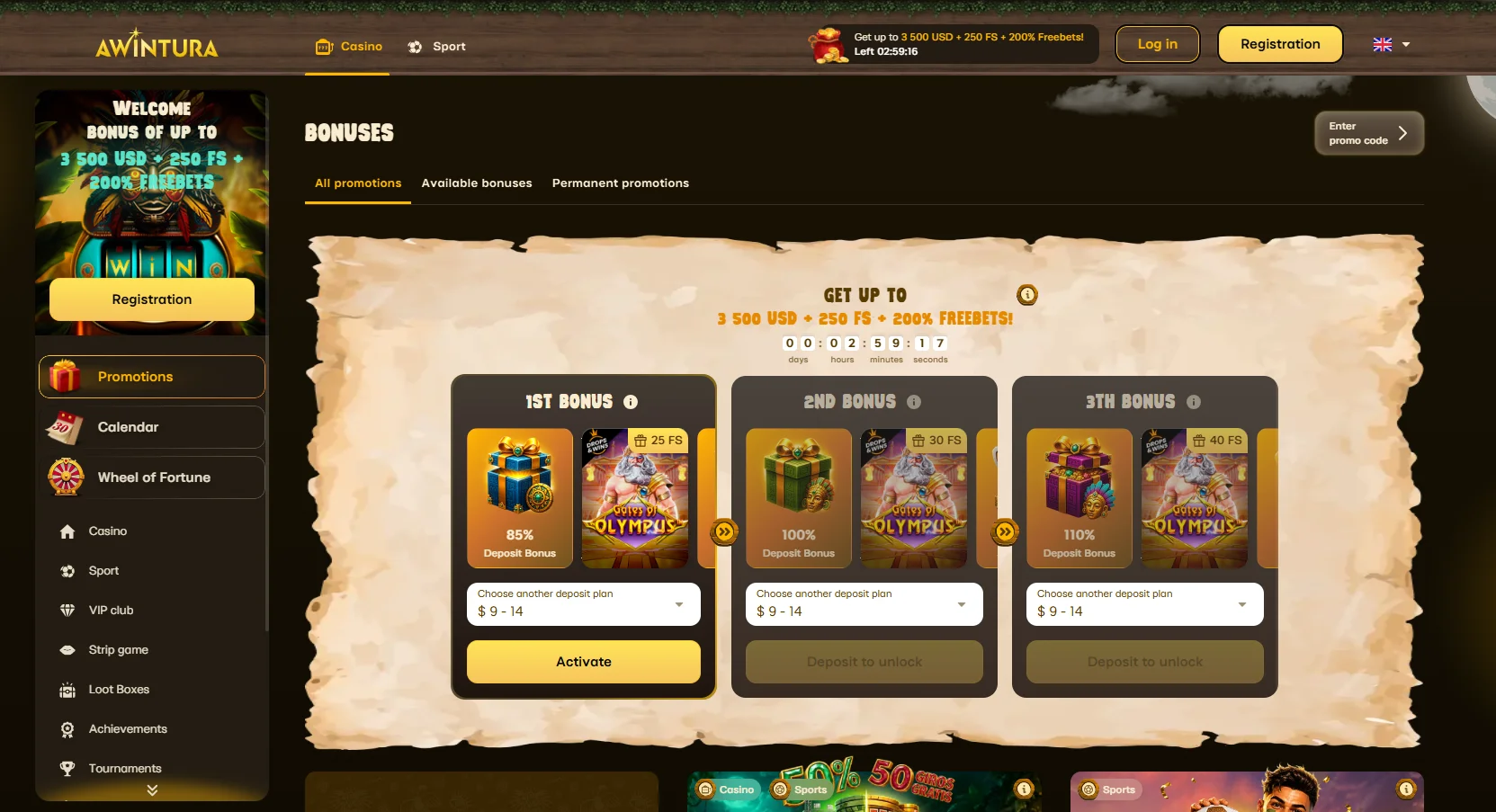Awintura bonus preview