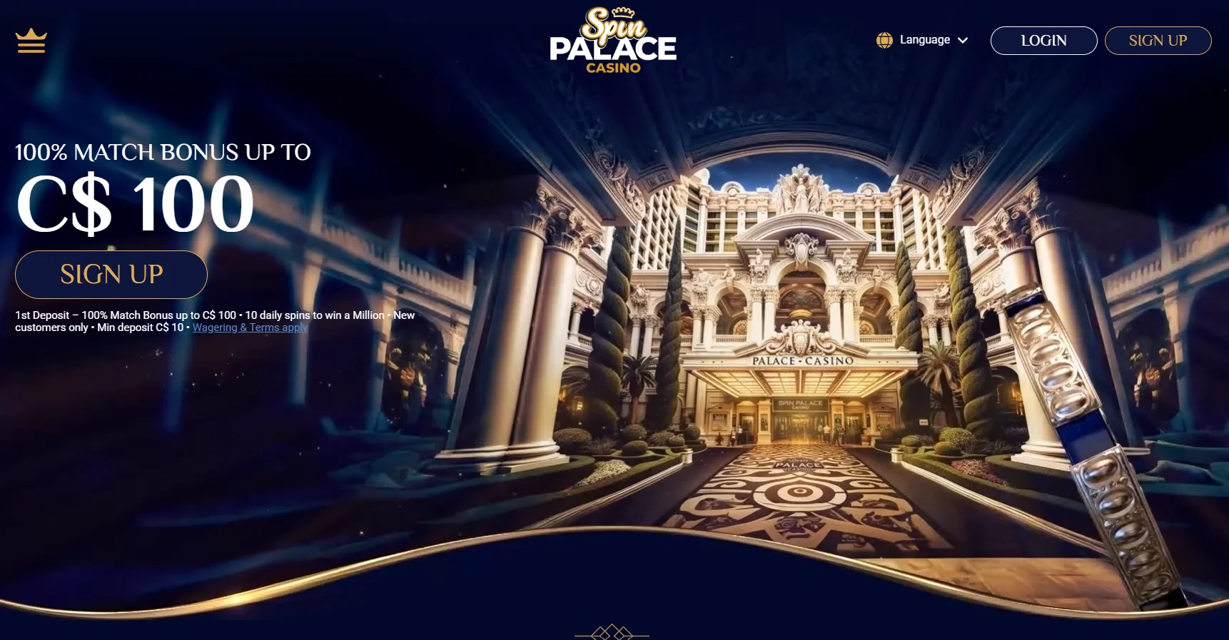 Spin Palace casino gallery image