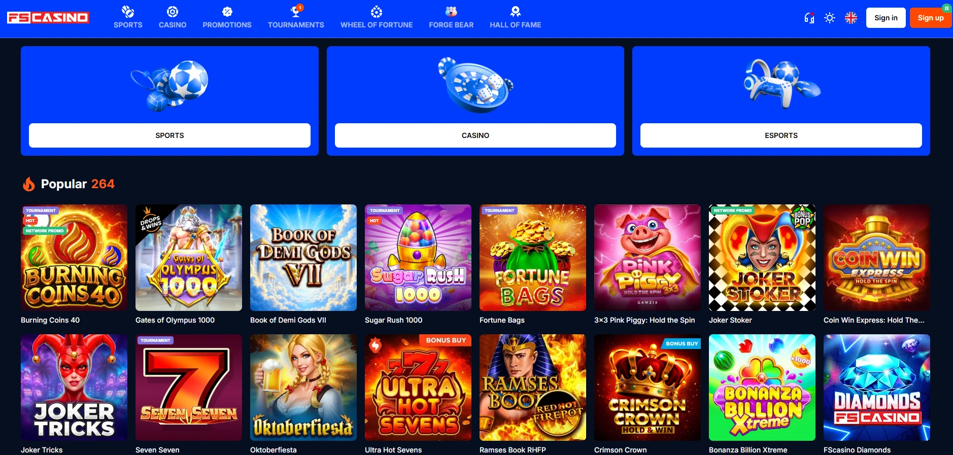 FS Casino casino gallery image