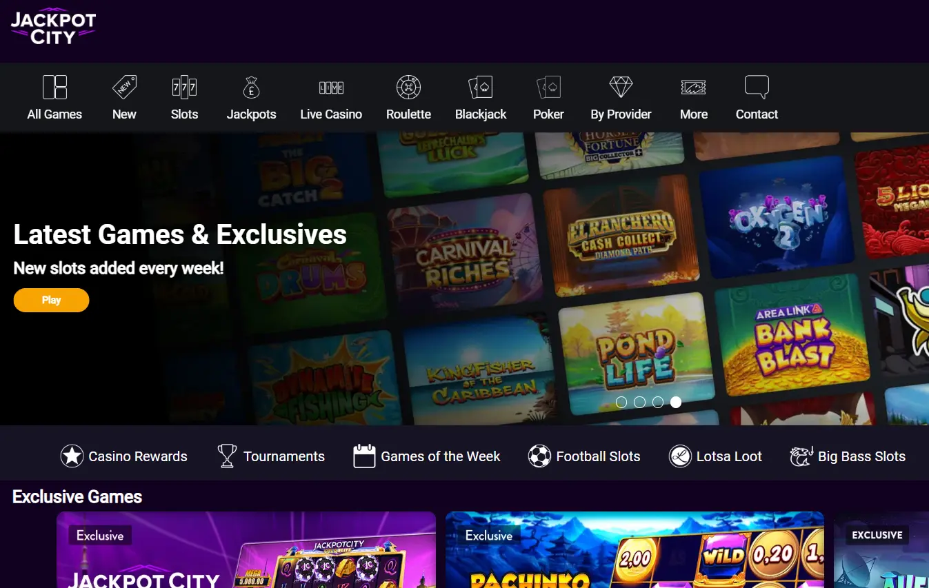 Jackpot City UK casino gallery image
