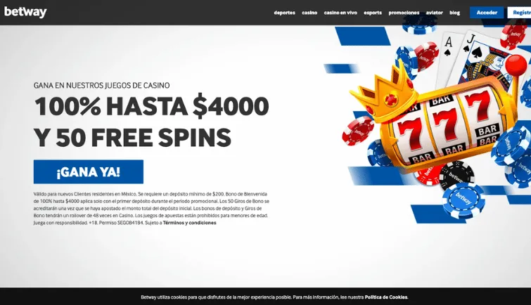 Betway Mexico casino gallery image