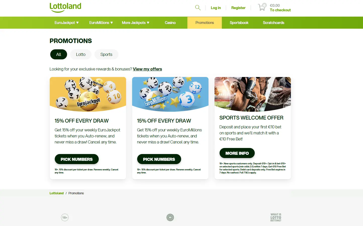 Lottoland bonus preview