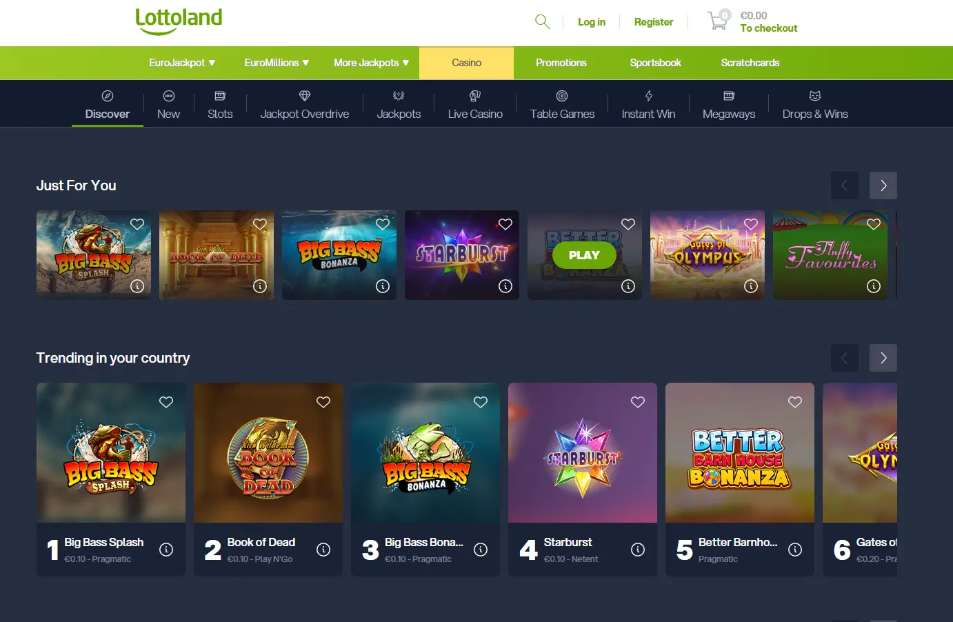 Lottoland games preview